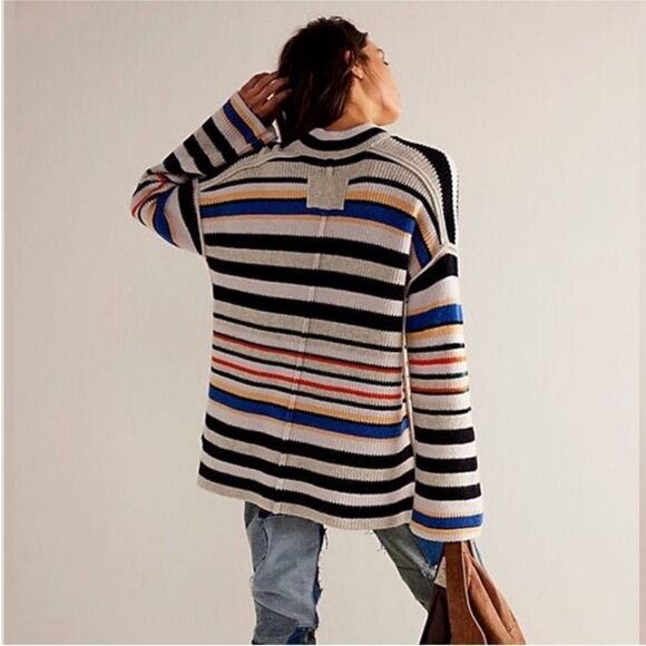We The Free Sunny Stripe Pullover M - Picture 2 of 10